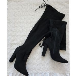 Knee High Heeled Boots